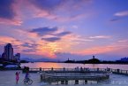 溫州夜景 溫州江心嶼圖片 絕美江心嶼夜景照片欣賞