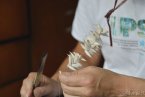 手工制筆 實拍溫州民間傳統(tǒng)工藝手工制作毛筆