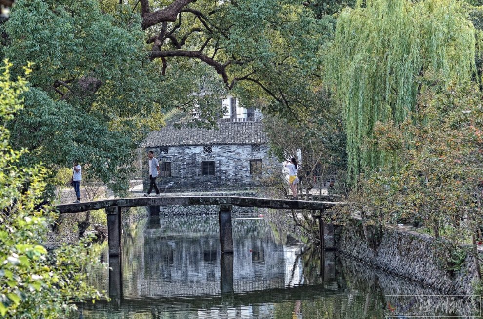 永嘉巖頭麗水街的麗水橋