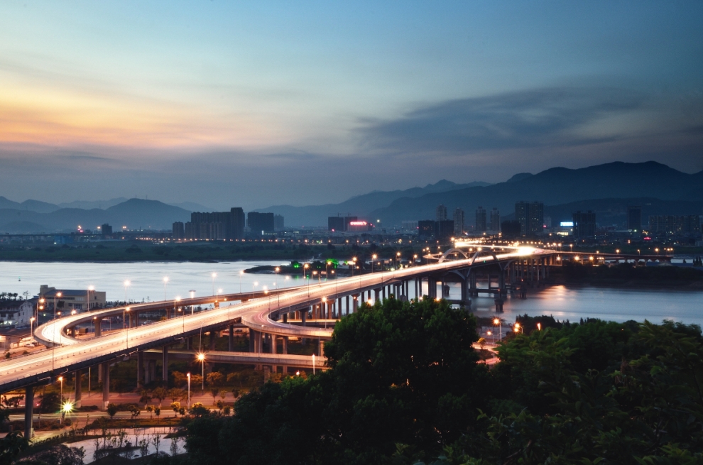 溫州東甌大橋夜景