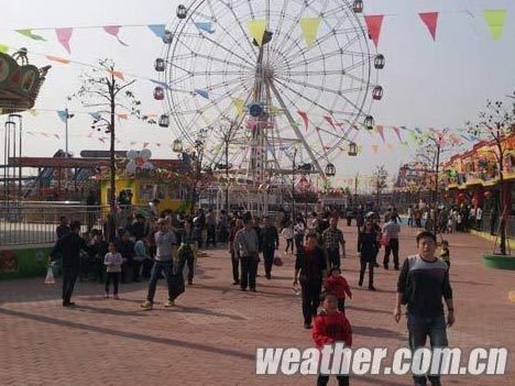 2014年春節(jié)期間湖南天氣最高溫破28℃