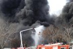 鹽城火災(zāi) 2月12日鹽城城南新區(qū)一工廠發(fā)生大火