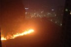 西安火災(zāi) 15日晚西安市區(qū)鳳城四路一工廠發(fā)生大火