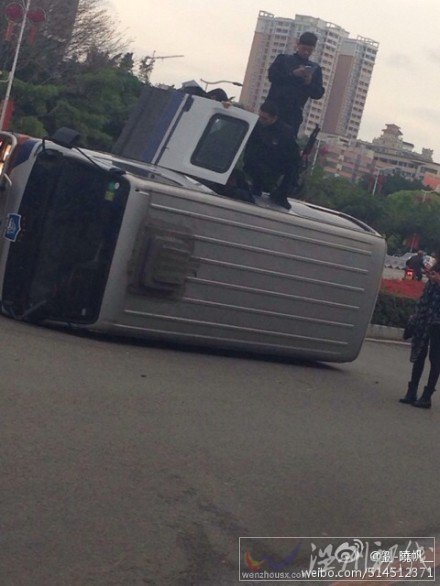 惠州押運(yùn)車車禍