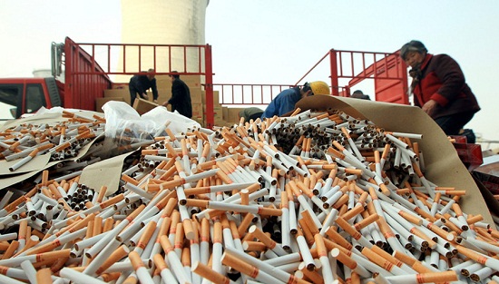 許昌2013年查獲8萬條假煙 假煙被用來發電