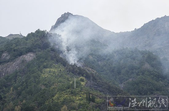 下烘頭村發(fā)生山火
