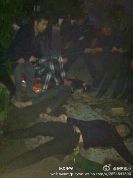 樂清男子酒駕墜河