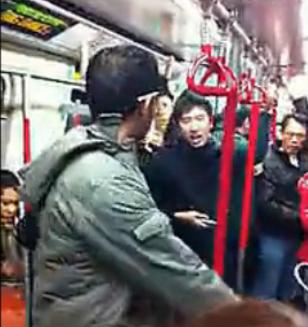 印度男香港地鐵內毆打乘客
