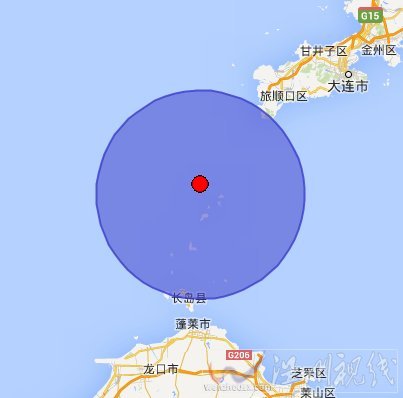 長(zhǎng)島海域地震