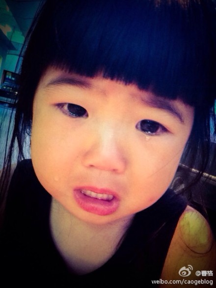 曹格女兒照片 曹格女兒多大了