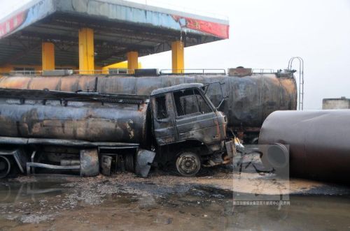 浙江臨海加油站爆炸