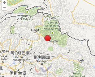 克什米爾地震