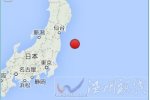 日本地震了 日本本州東海岸附近海域發生6.9級地震