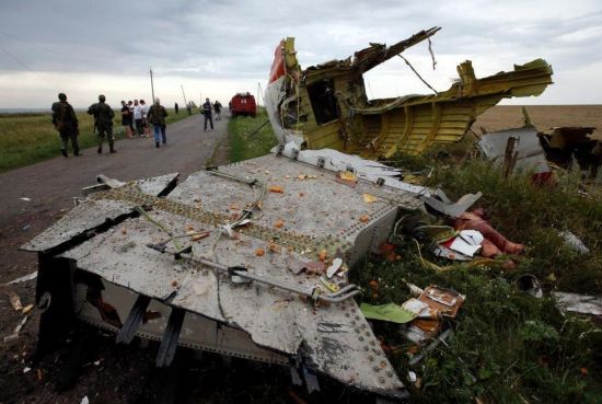 馬航mh17客機墜毀