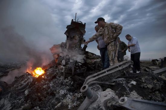 馬航mh17客機墜毀