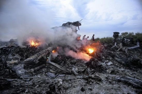 馬航mh17客機墜毀