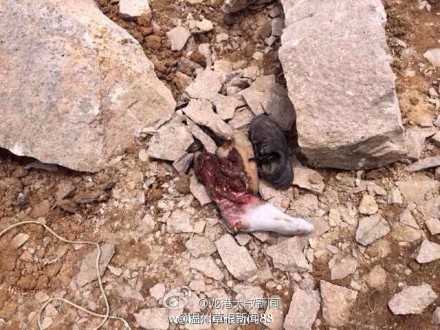 溫州蒼南采石場坍塌事故現(xiàn)場圖片