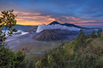 印尼婆羅摩火山風景