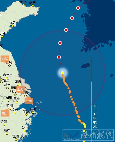 臺(tái)風(fēng)娜基莉路徑