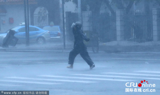 海鷗臺風影響海南文昌?？? width=