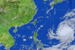 巴蓬臺風(fēng)衛(wèi)星云圖 18號臺風(fēng)巴蓬衛(wèi)星云圖