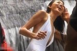 曝林志玲性感舊照 林志玲被懷疑隆胸