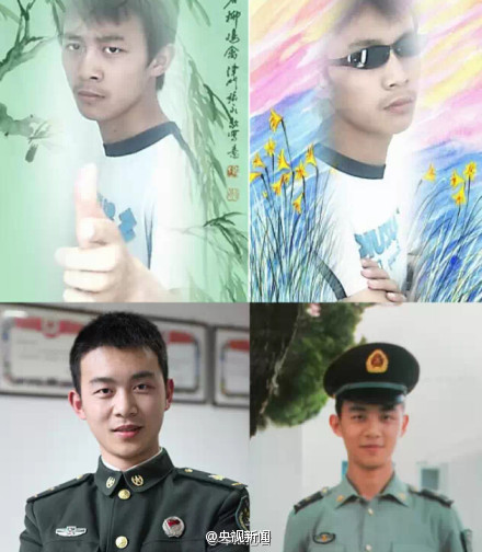 殺馬特入伍瞬間變型男