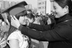 杭州高中舉辦成人禮 學生可以任意著裝