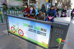 防止非機動車闖紅燈河南洛陽有辦法 電動護欄|護欄