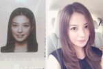 趙薇曬美艷證件照