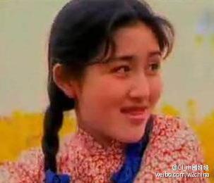 謝娜早年舊照