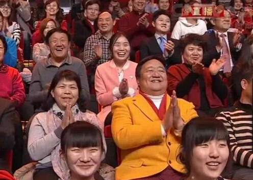 笑臉哥現場看春晚