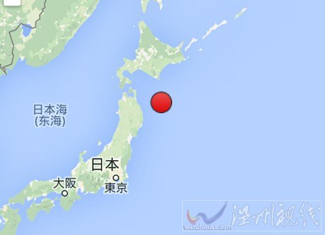 日本發生7.1級地震后再發生6.0級地震