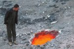 新疆烏魯木齊火山口是地下煤層自燃