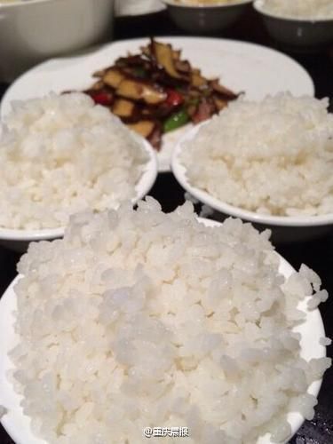 華山一碗米飯15元