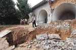 山西懸空村 采煤致土地沉陷村子無法居住