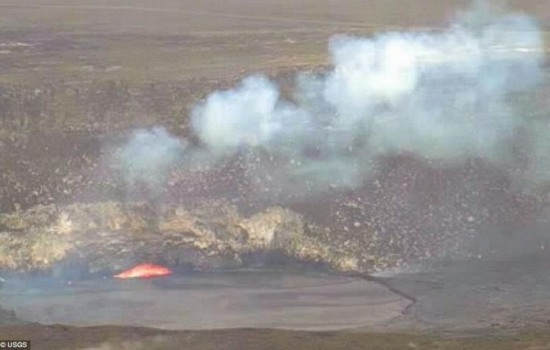 夏威夷基拉韋厄火山爆發(fā)