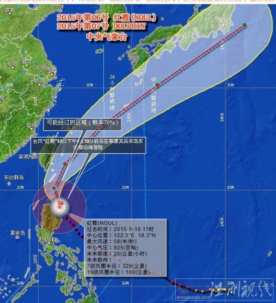 臺風紅霞