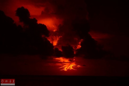 厄瓜多爾沃爾夫火山噴發(fā)