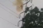 男子爬高壓線觸電身亡 衣服被燒成碎片