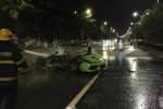 蘭博基尼起火爆炸 車