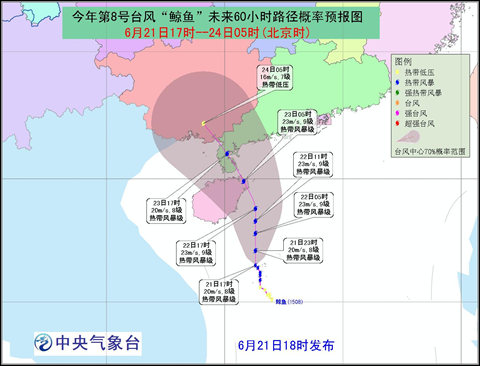 臺(tái)風(fēng)鯨魚路徑預(yù)報(bào)圖