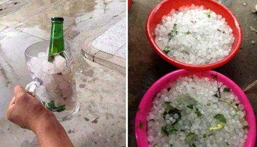 邯鄲遭遇大風冰雹