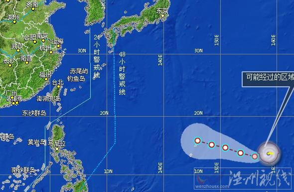 2015年臺(tái)風(fēng)蘇迪羅影響范圍