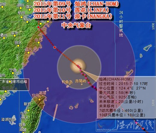超強(qiáng)臺(tái)風(fēng)燦鴻即將登陸浙江
