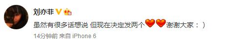 劉亦菲承認戀情