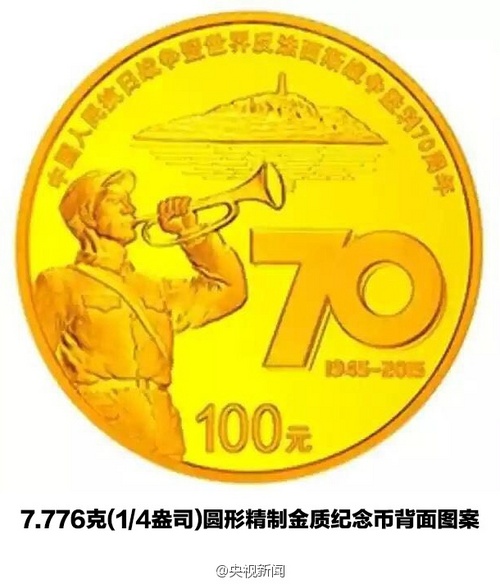 抗戰紀念幣發行