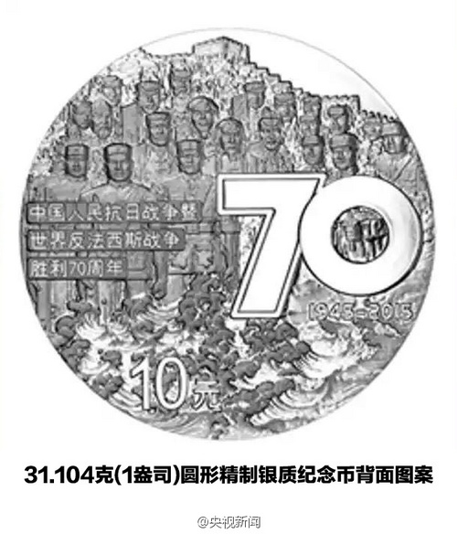 抗戰紀念幣發行
