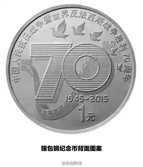 抗戰紀念幣發行