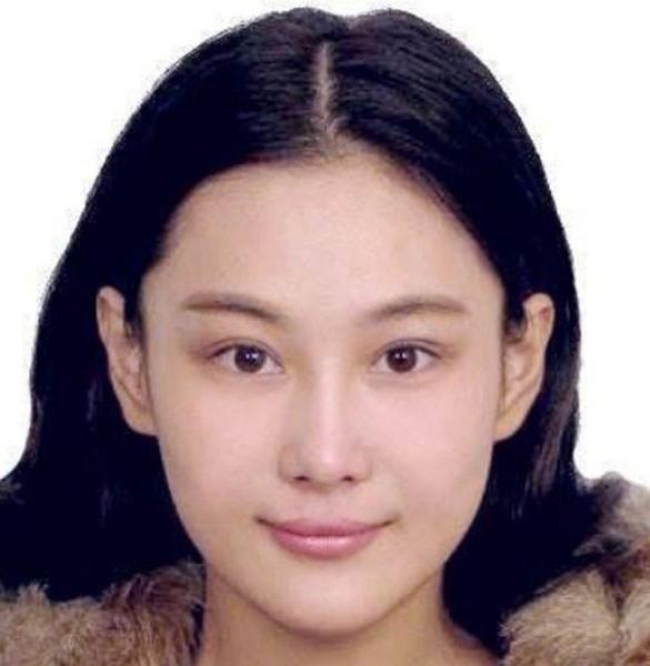 明星素顏證件照